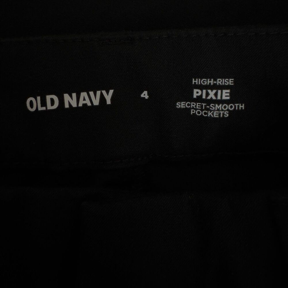 Old Navy High-Waisted Pixie Skinny Ankle Pants Women's Size 4 - Picture 3 of 7